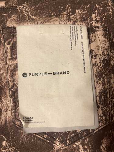 Purple Brand Purple brand khaki camo pants