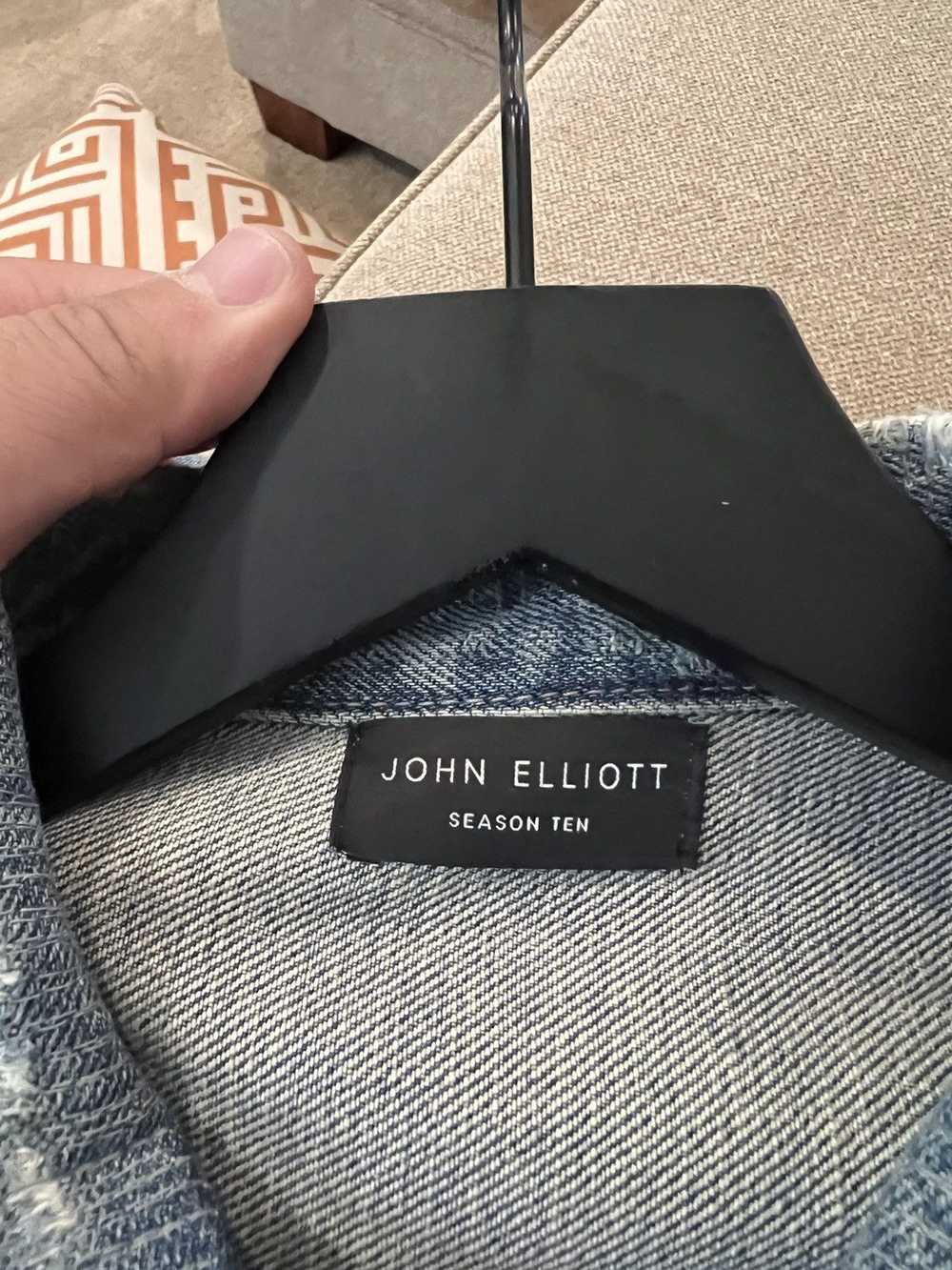 John Elliott John Elliott Denim Jacket size 3 - image 3