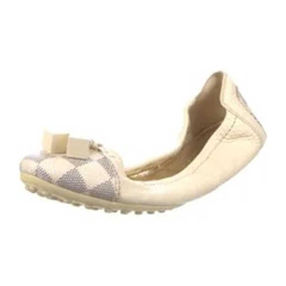 Louis Vuitton, ballet flats size 9.5, Ivory - image 2