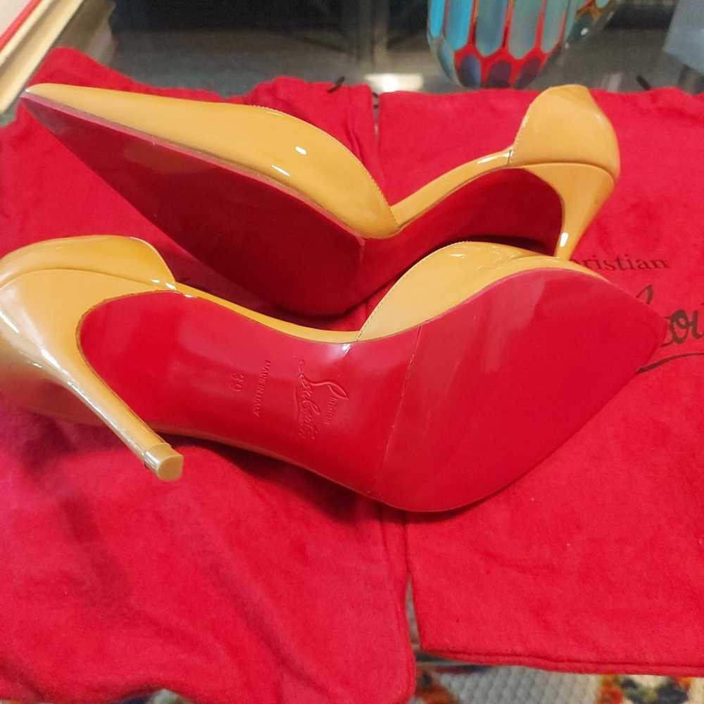 Christian Louboutin Iriza patent leather heels - image 3
