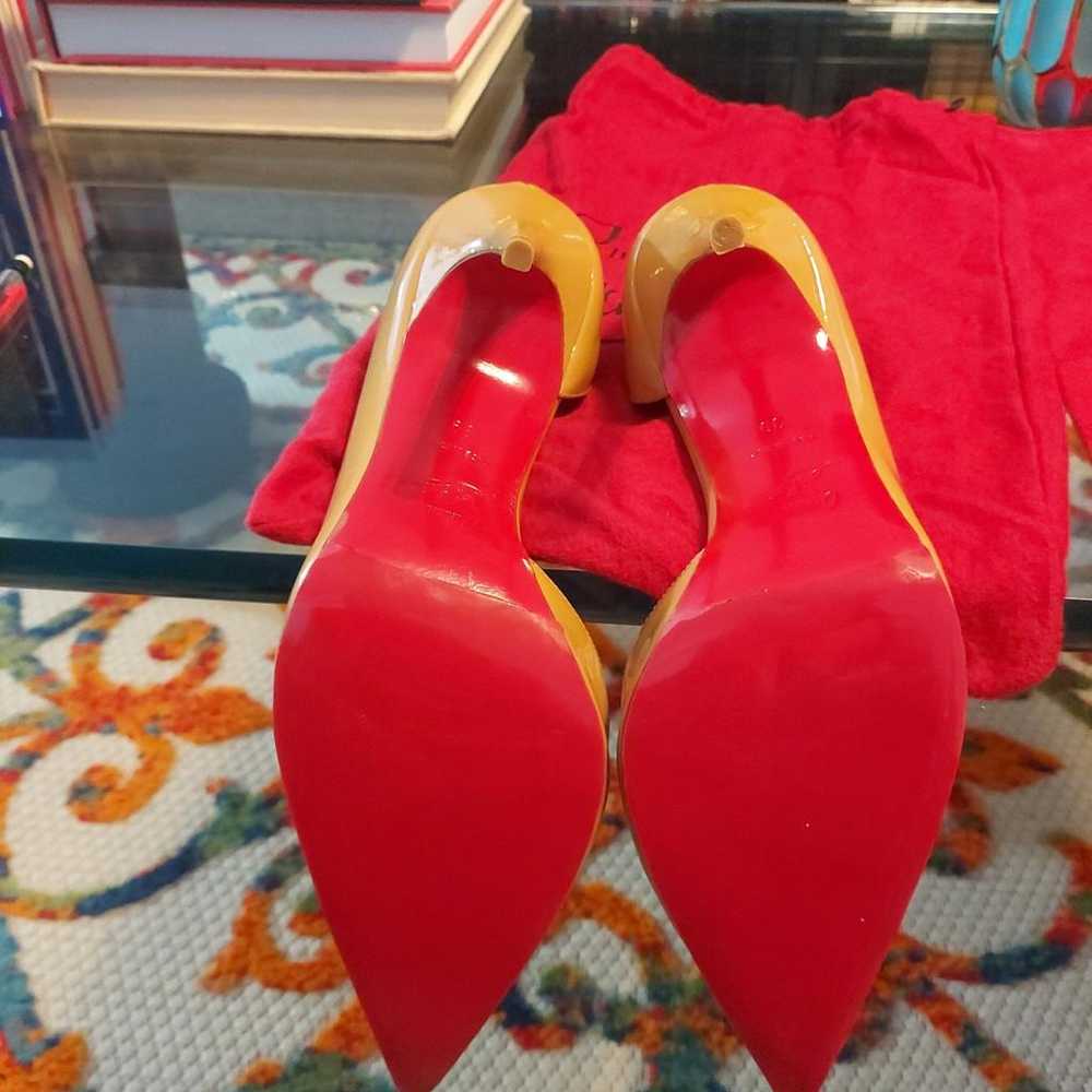 Christian Louboutin Iriza patent leather heels - image 6
