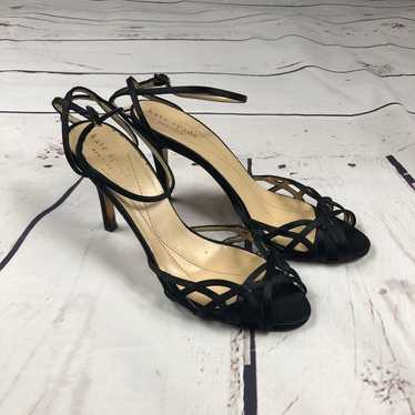 Kate Spade Black Strapy Heels