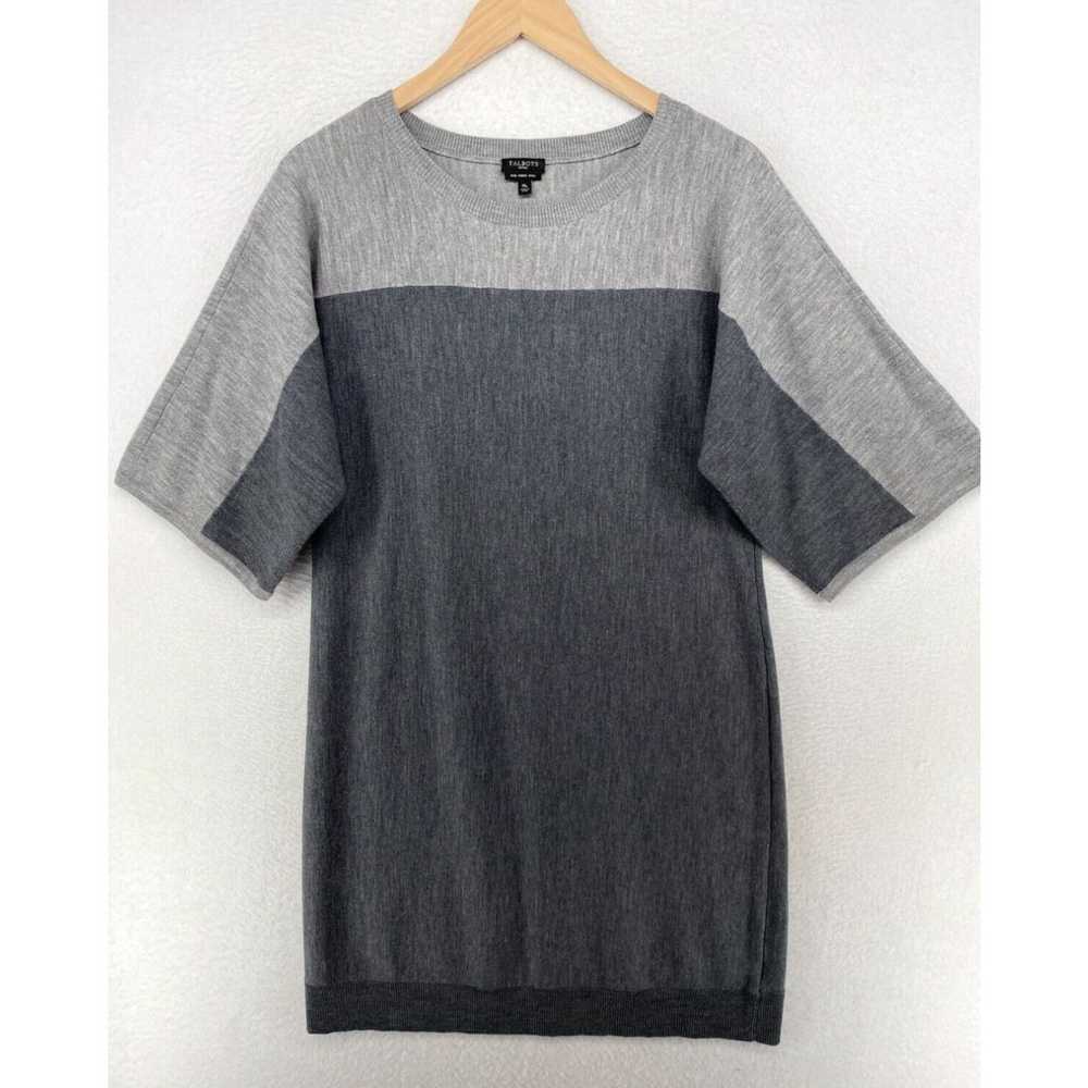 Talbots TALBOTS Dress Mp Petite Sweater Pure Meri… - image 1