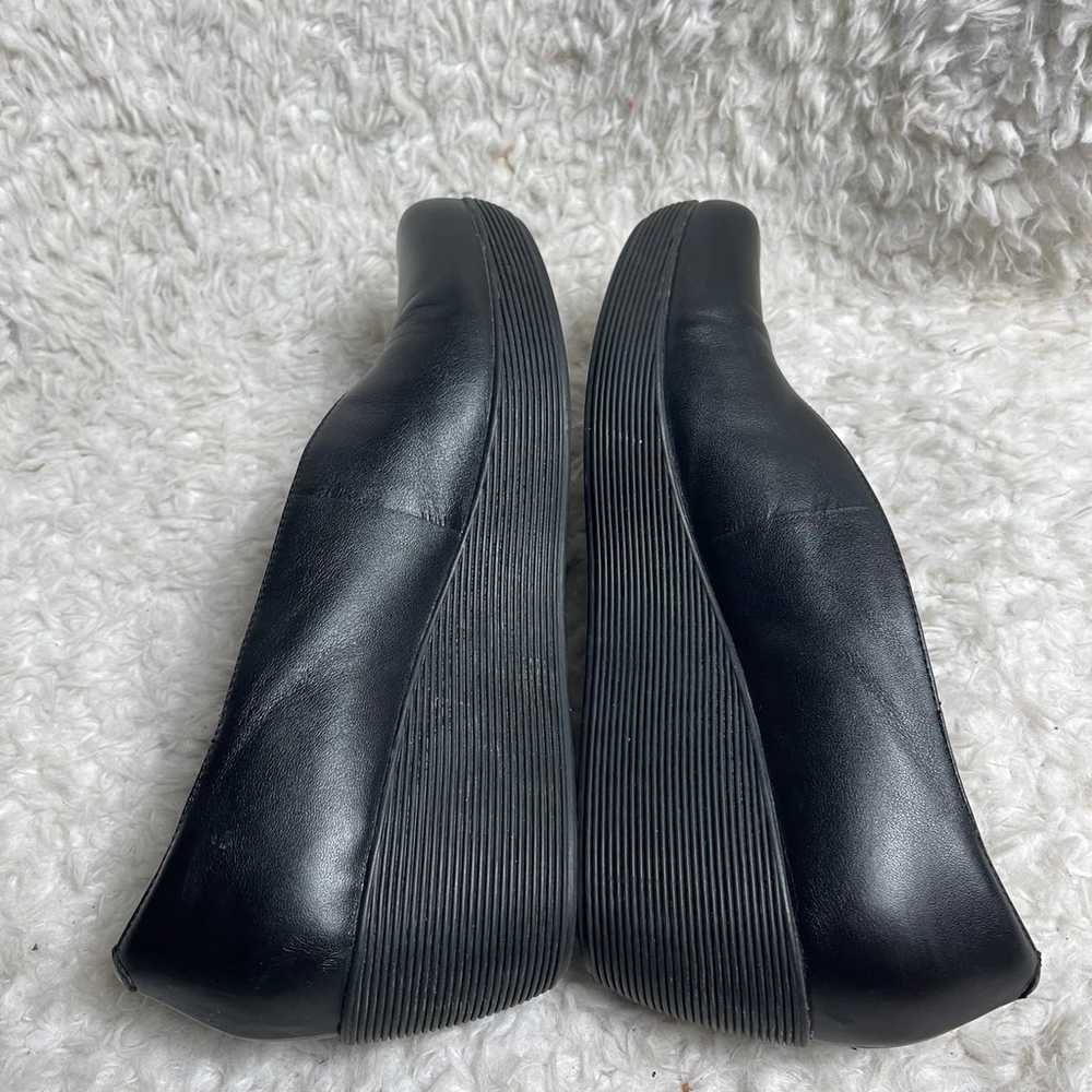 Clarks Artisan Claribel leather Black slip on Pla… - image 4