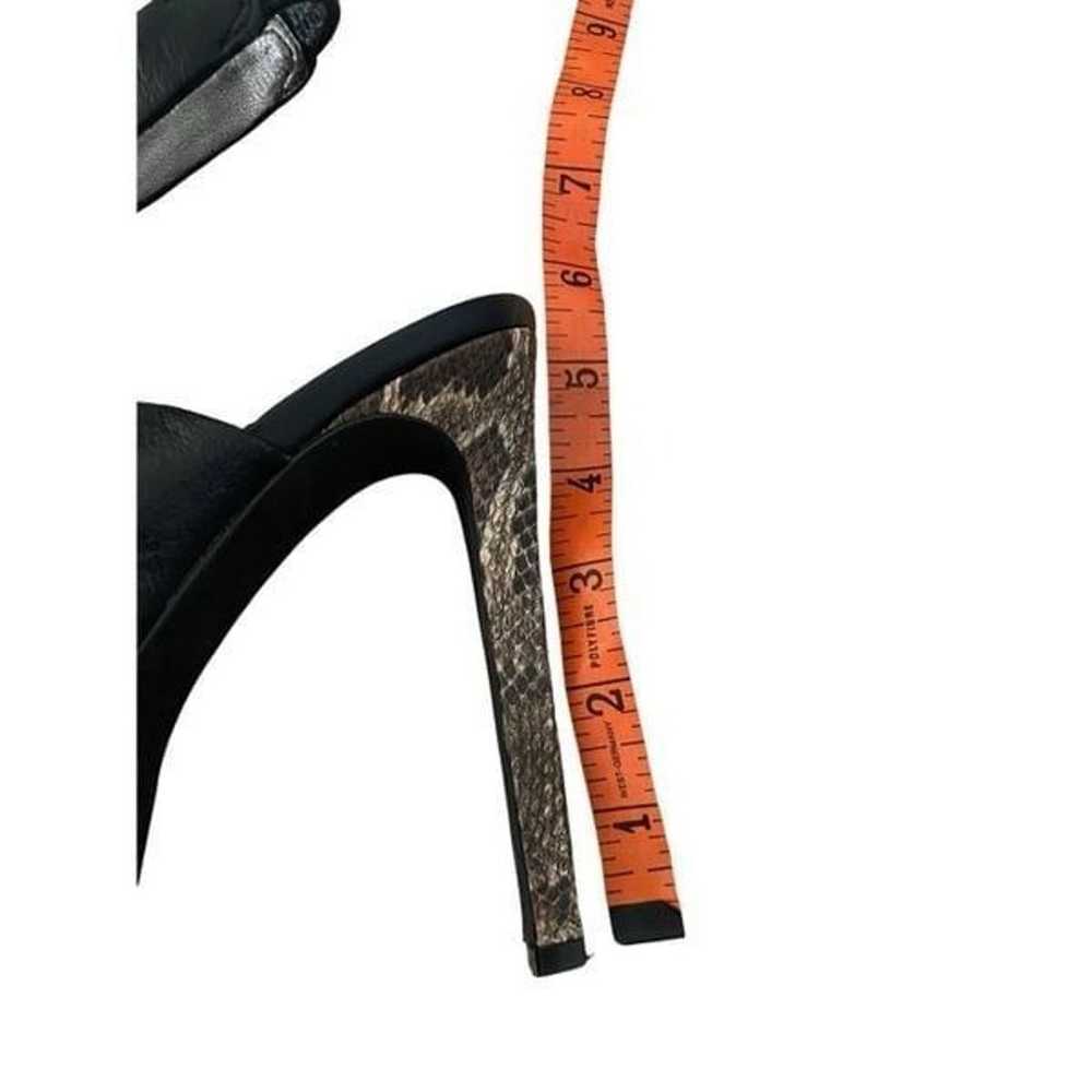 Jessica Simpson Stiletto Heels Leather Snakeskin … - image 8