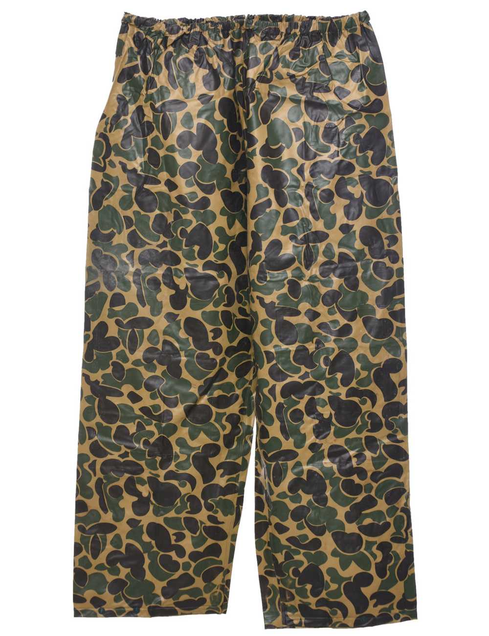 Camouflage Print Trousers - W34 L29 - image 1