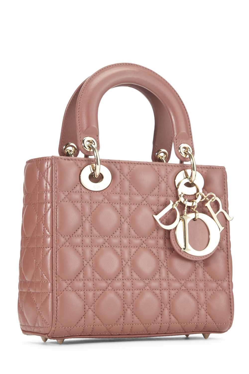 Pink Cannage Lambskin My ABCDior Lady Dior Small - image 2