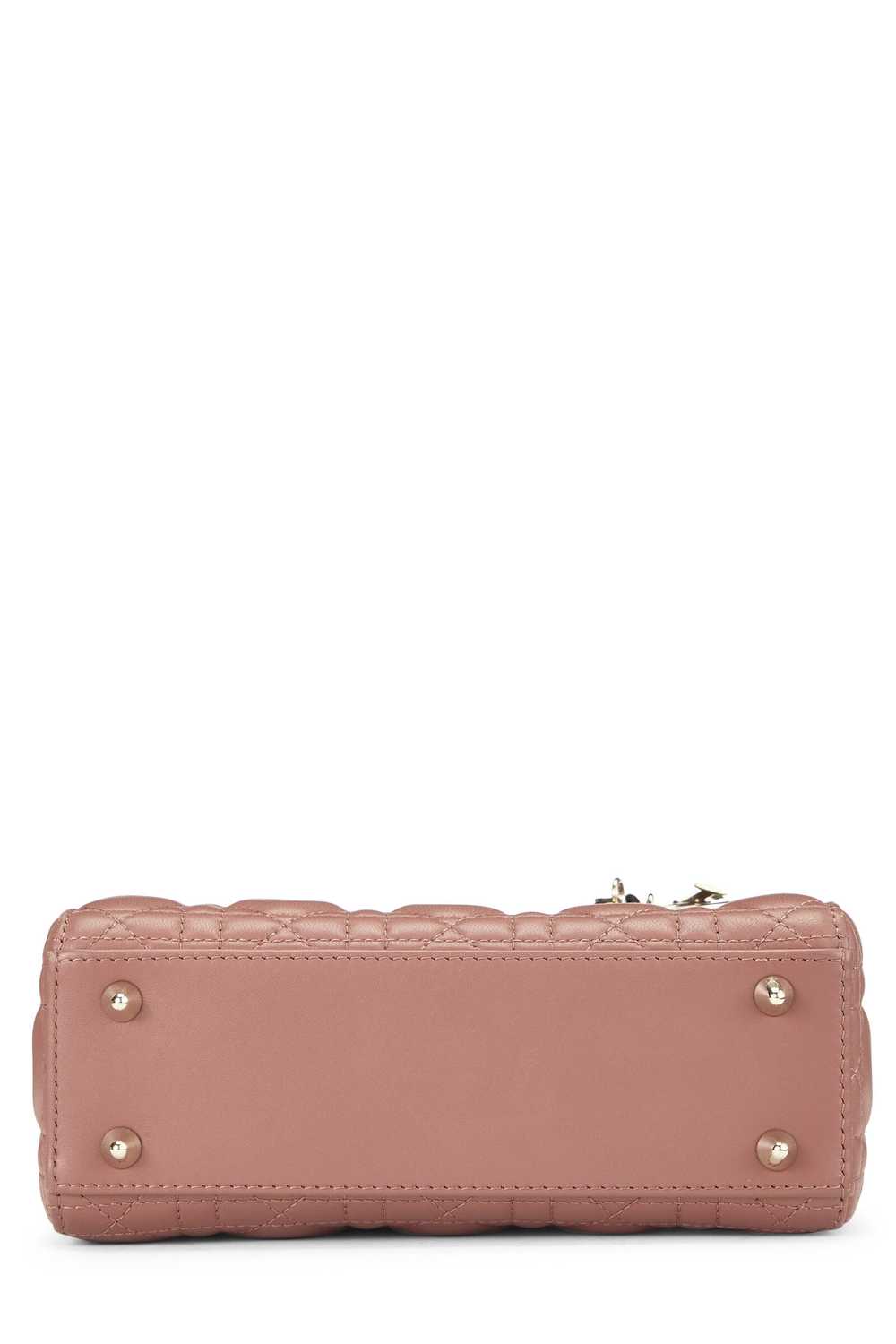 Pink Cannage Lambskin My ABCDior Lady Dior Small - image 5