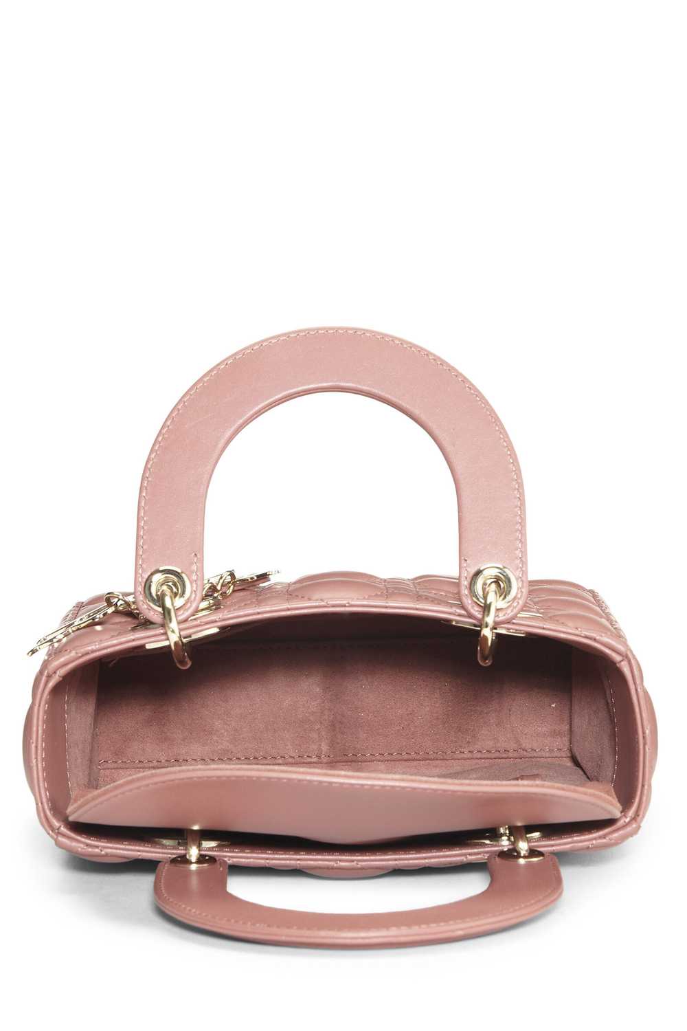 Pink Cannage Lambskin My ABCDior Lady Dior Small - image 6