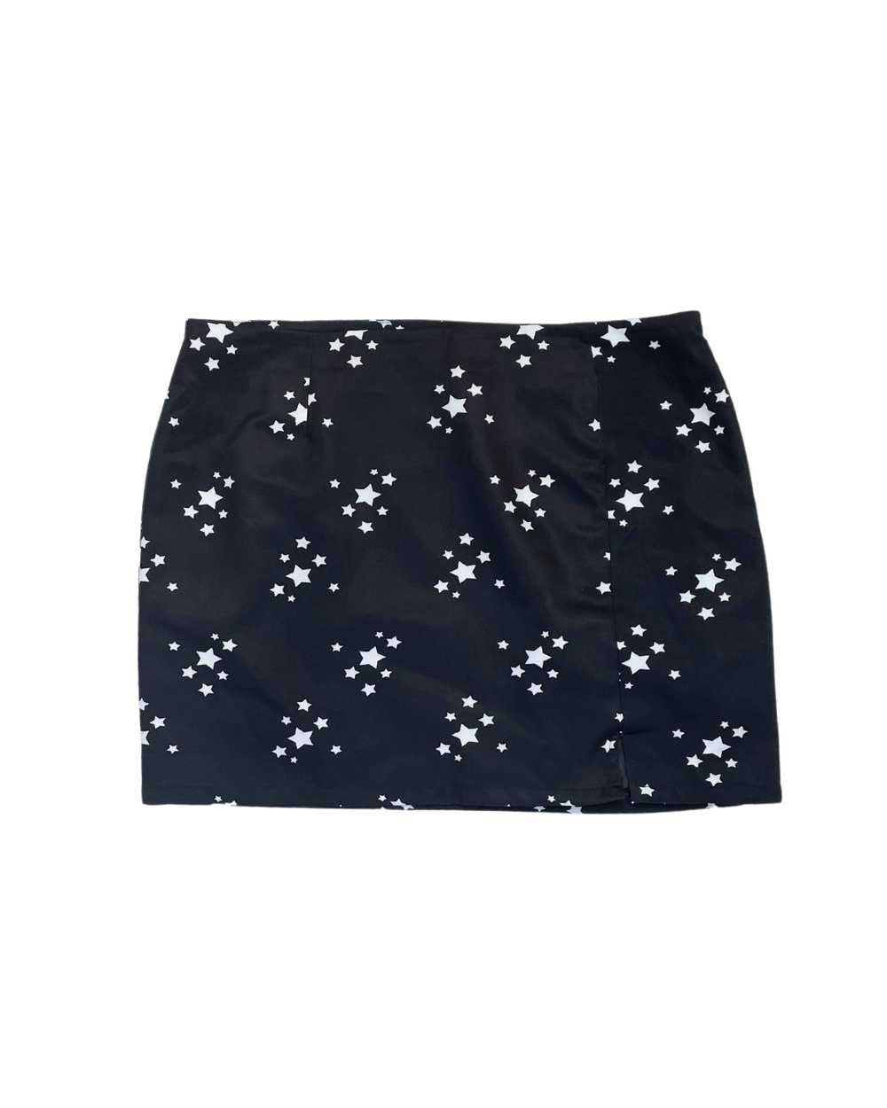 Heartbreak Heartbreak Black Star Mini Skirt - image 1