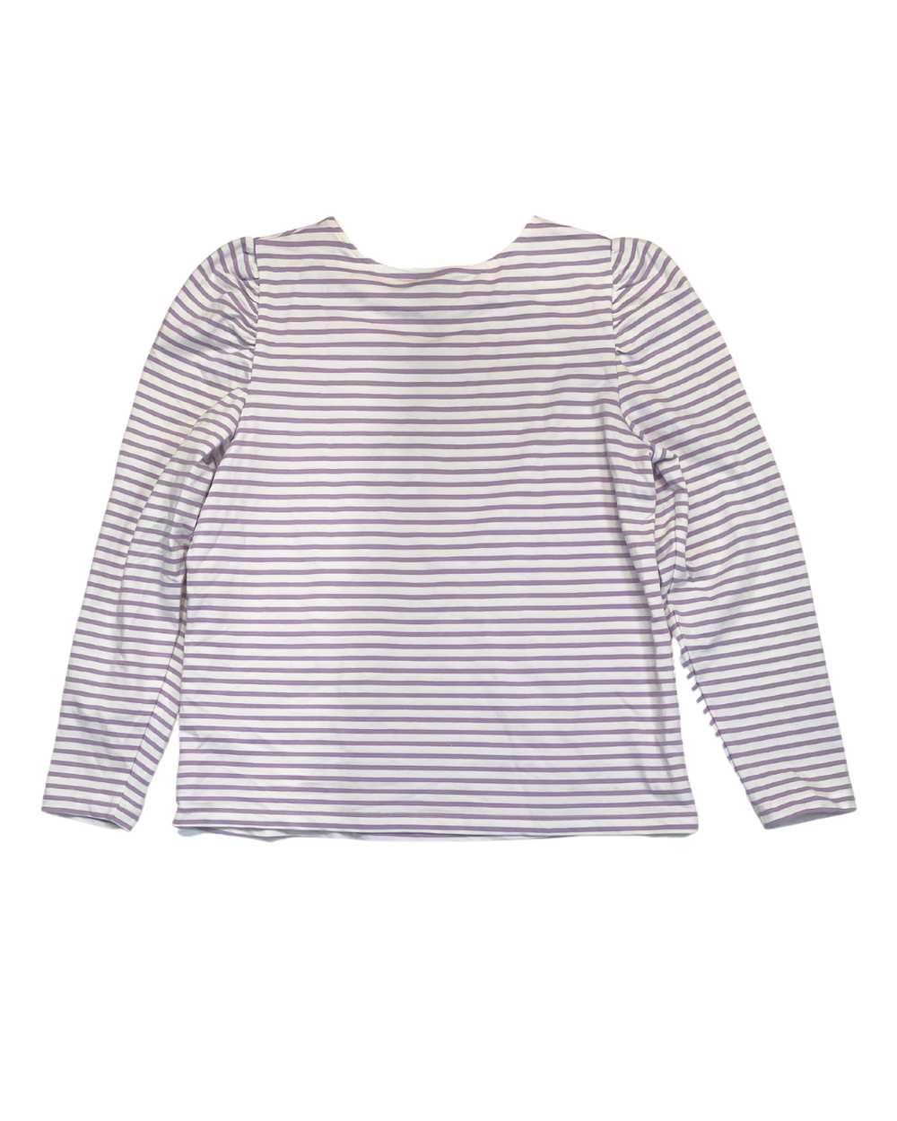 Oliver Bonas Oliver Bonas Purple Stripe Long Slee… - image 2