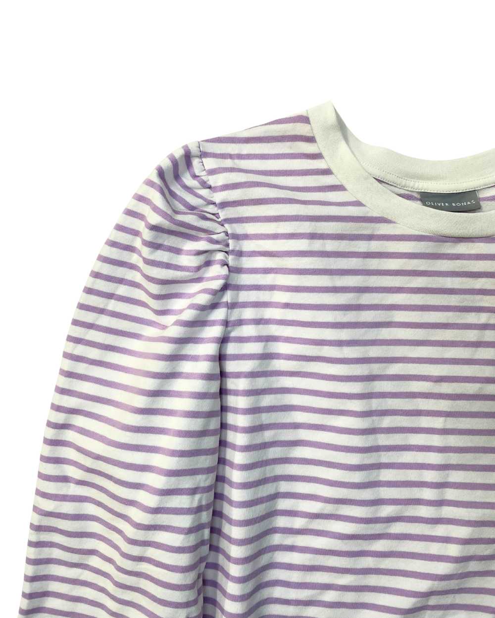 Oliver Bonas Oliver Bonas Purple Stripe Long Slee… - image 4