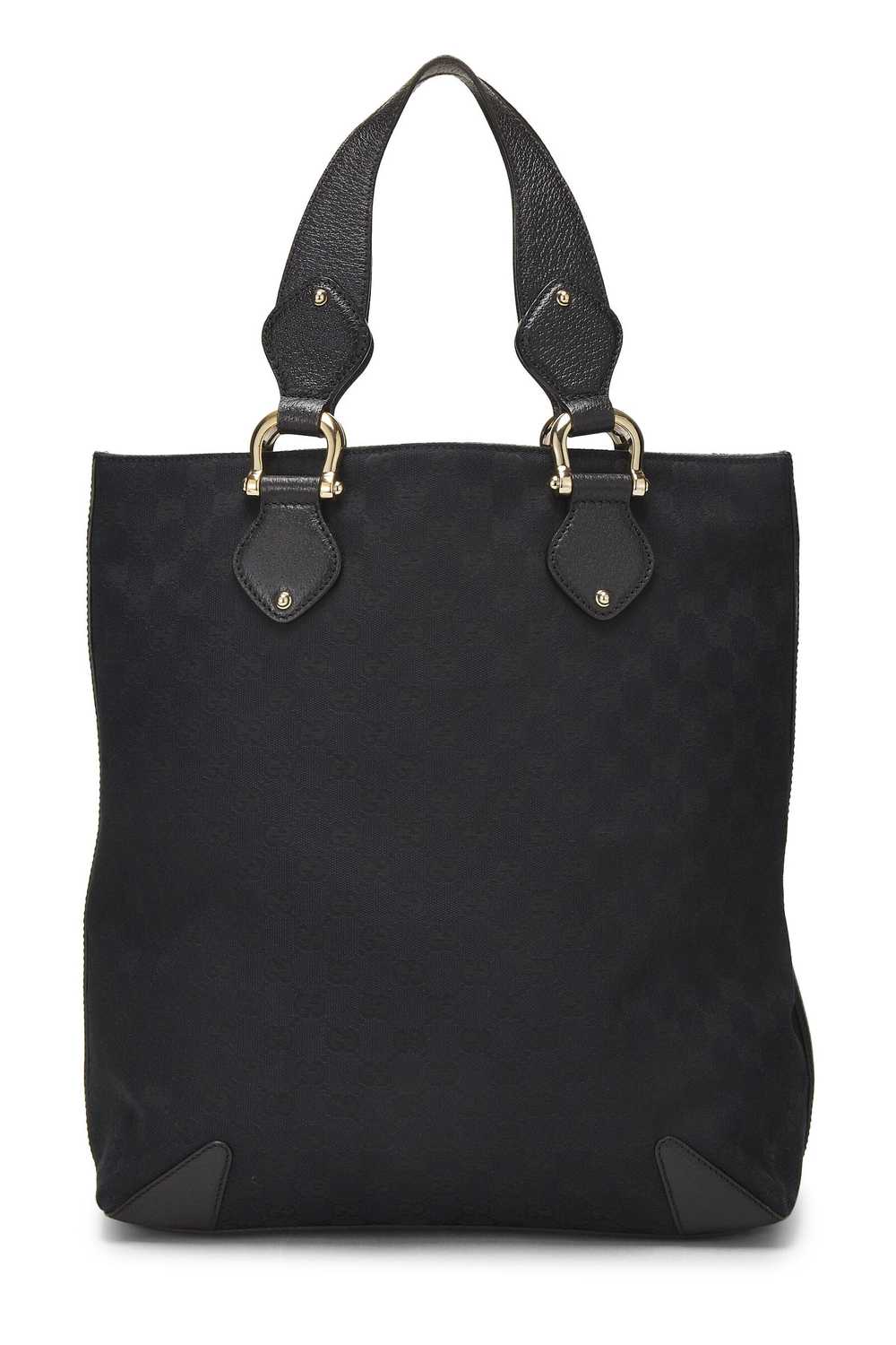 Black Original GG Canvas Tote Medium - image 4