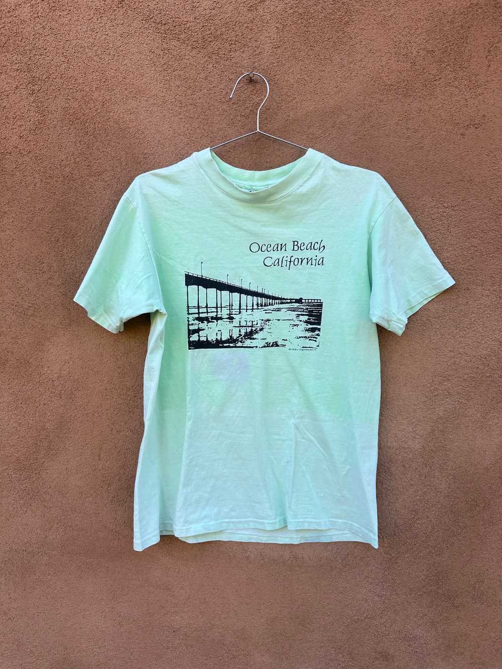 1990 Ocean Beach, California T-shirt - image 1