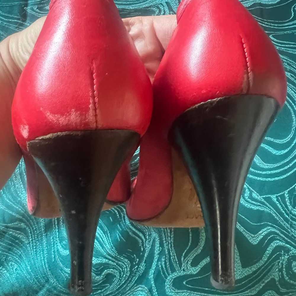 Versace jeans red shoes size 39 - image 4