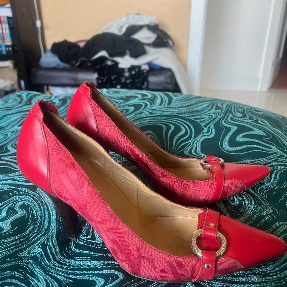 Versace jeans red shoes size 39 - image 5