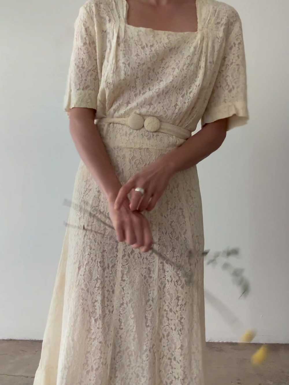 1960's Lace Dress - image 7