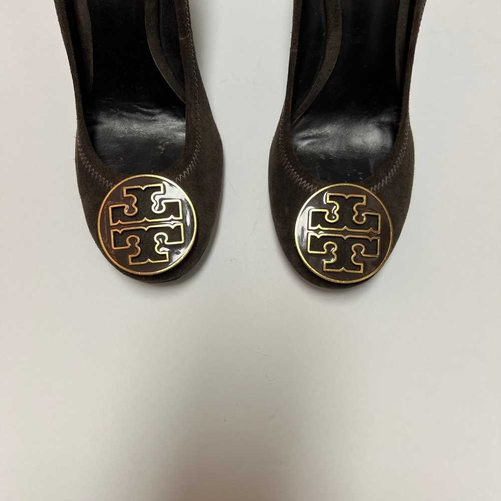 Tory Burch Suede Wedge Shoes - image 3