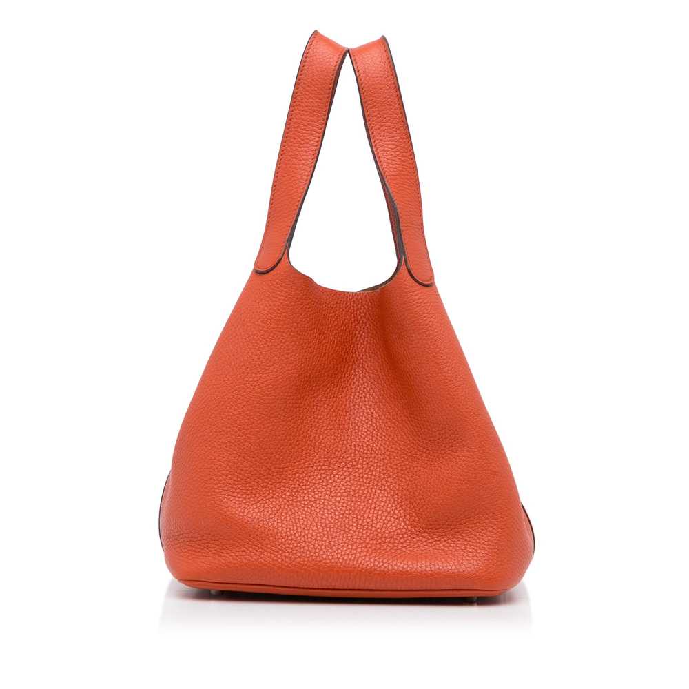 Product Details Orange Clemence Leather Picotin 22 - image 3