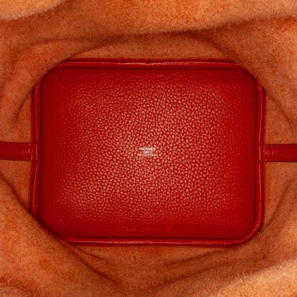 Product Details Orange Clemence Leather Picotin 22 - image 6