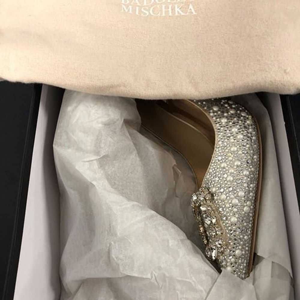 Badgley Mischka Pump Cher II - Embellished Pointe… - image 6