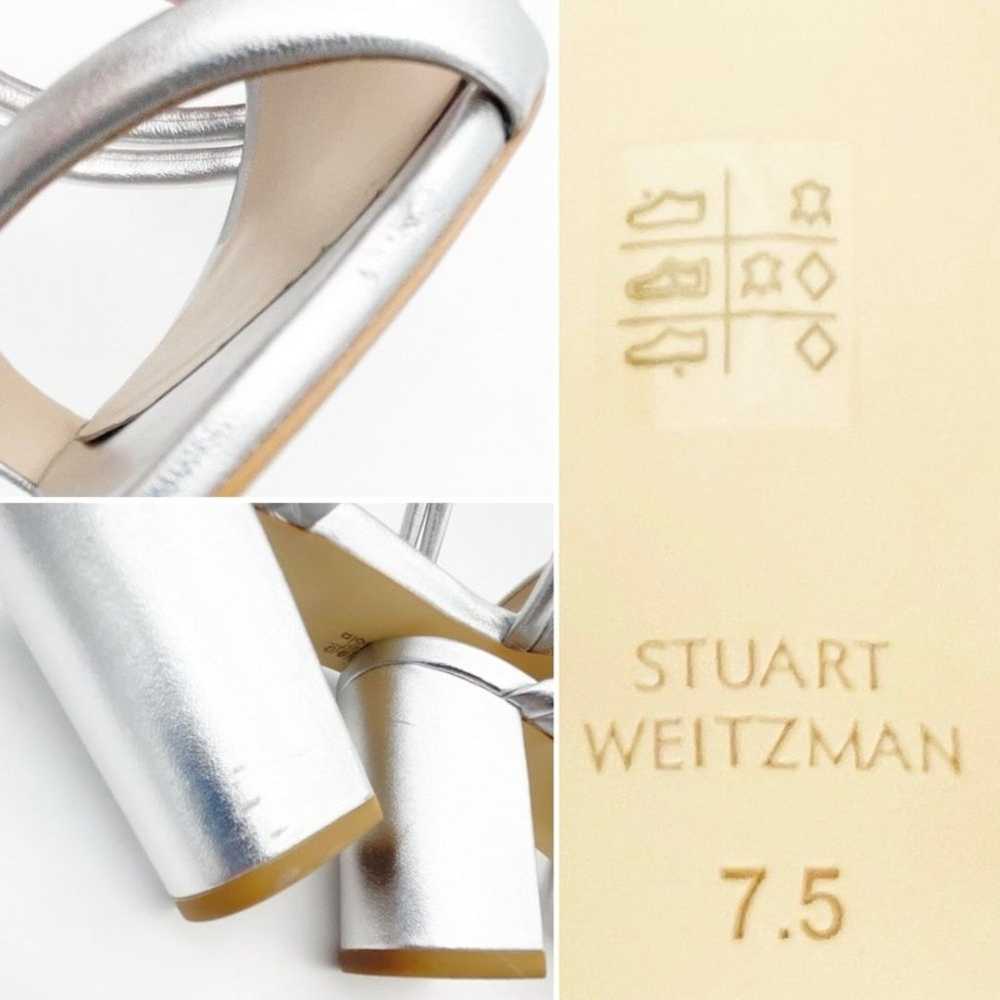 Stuart Weitzman Twist 75 Knot Block Heel Sandal M… - image 11