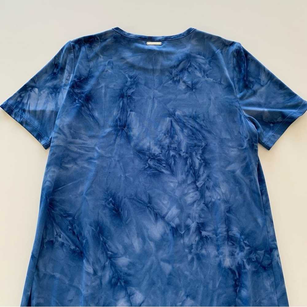 Michael Kors Midnight Blue Dye Short Sleeve Mini … - image 5