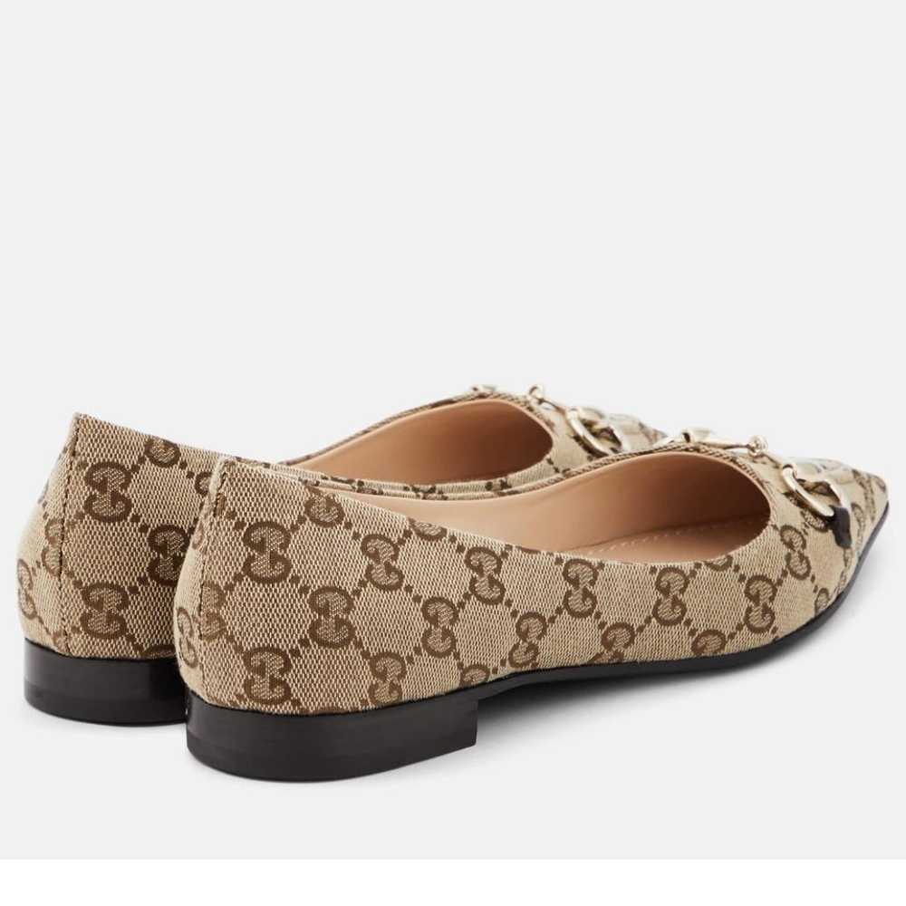 Gucci Leather flats - image 3