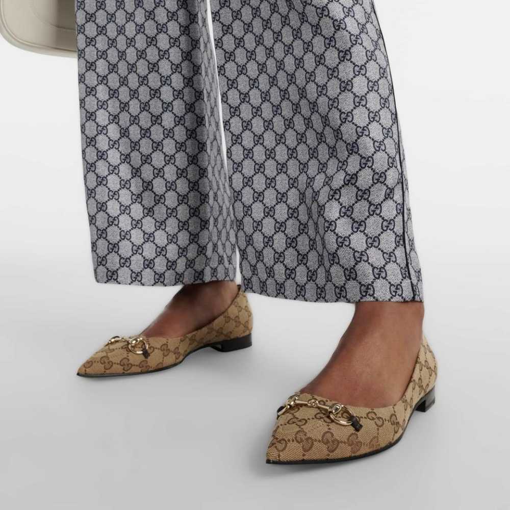 Gucci Leather flats - image 5