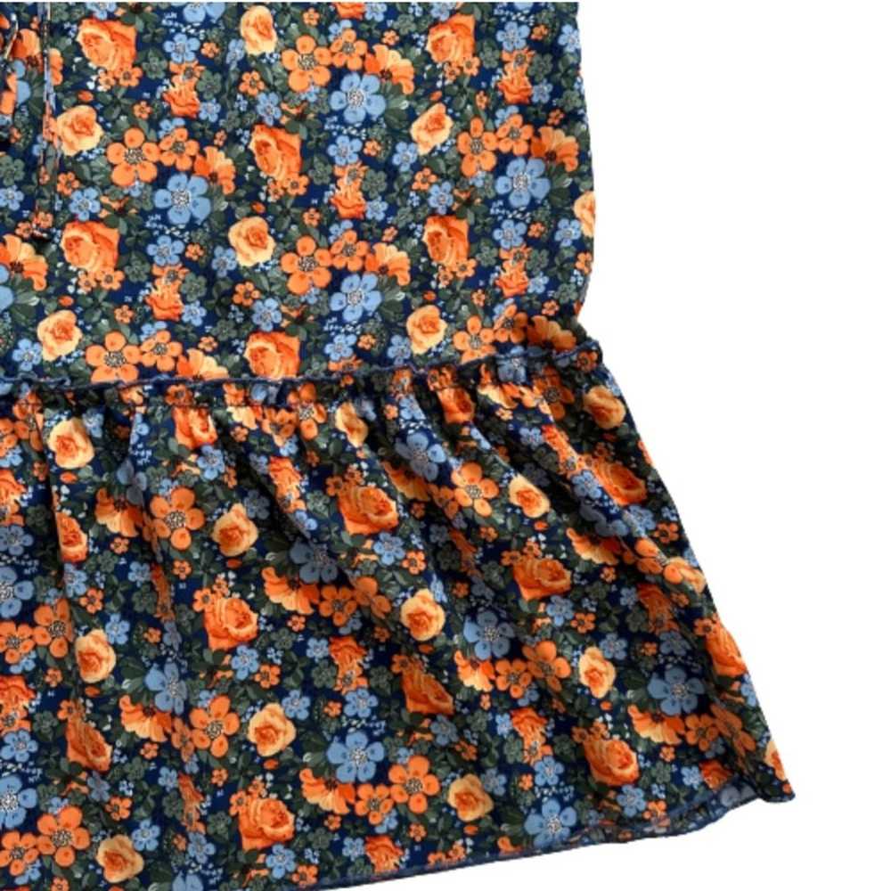 Kirundo Dress Floral Print Long Sleeve Tie Neck R… - image 9
