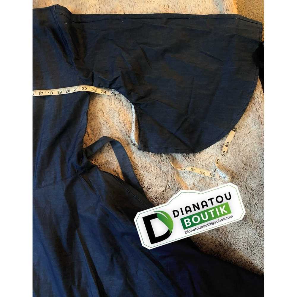 Dianatou Boutik Light Denim Wrap Maxi Dress/Scarf - image 10