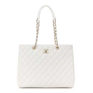 CHANEL Caviar Quilted Large Classic Shopping Tote… - image 1