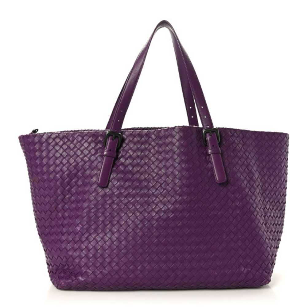 BOTTEGA VENETA Nappa Intrecciato Large Cesta Tote… - image 1