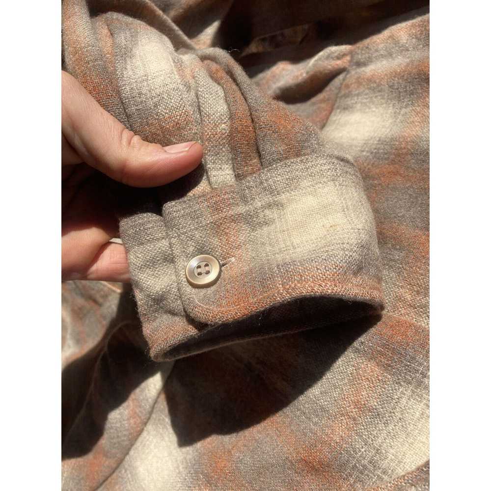 1 Vintage Klondike Wool Flannel Shirt, Made in JA… - image 3