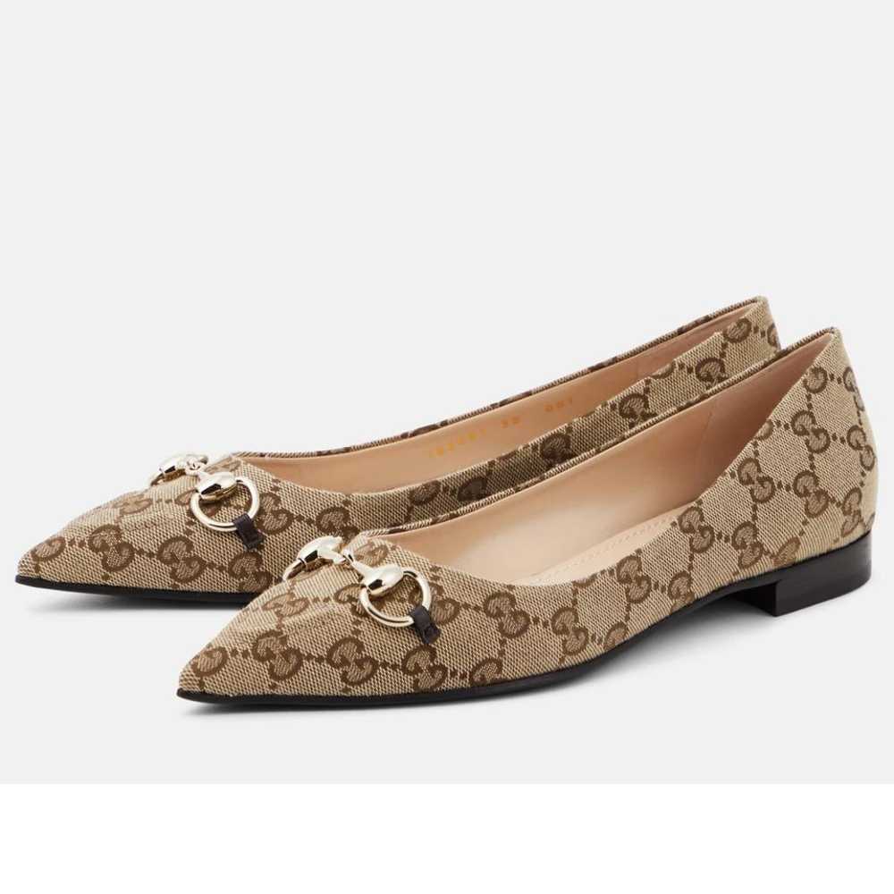 Gucci Leather flats - image 4