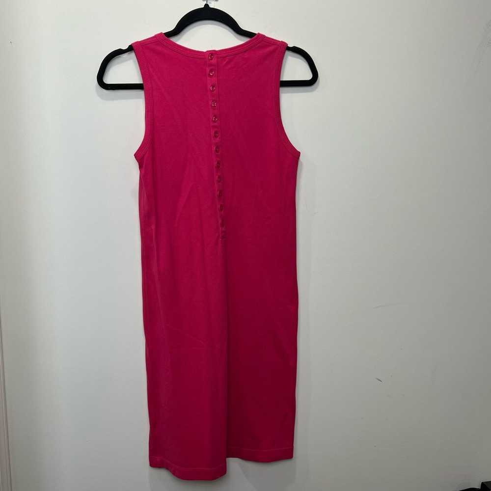 Lacoste Pink Sleeveless Classic Polo Dress - image 3