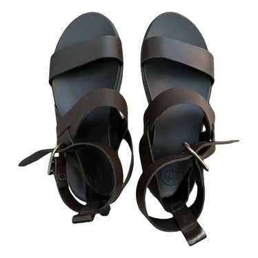 Massimo Dutti Leather sandal