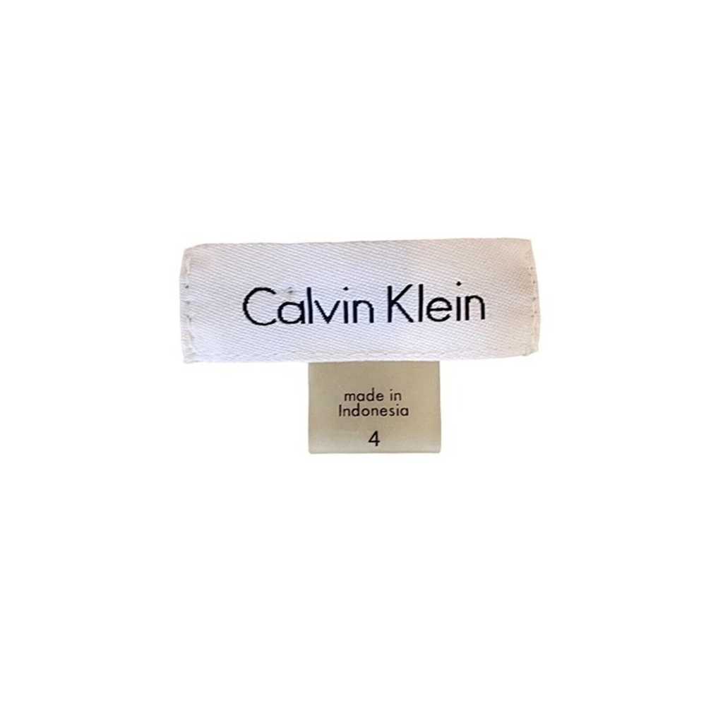 Calvin Klein Long Sleeve V-Neck Surplice Ruched G… - image 6