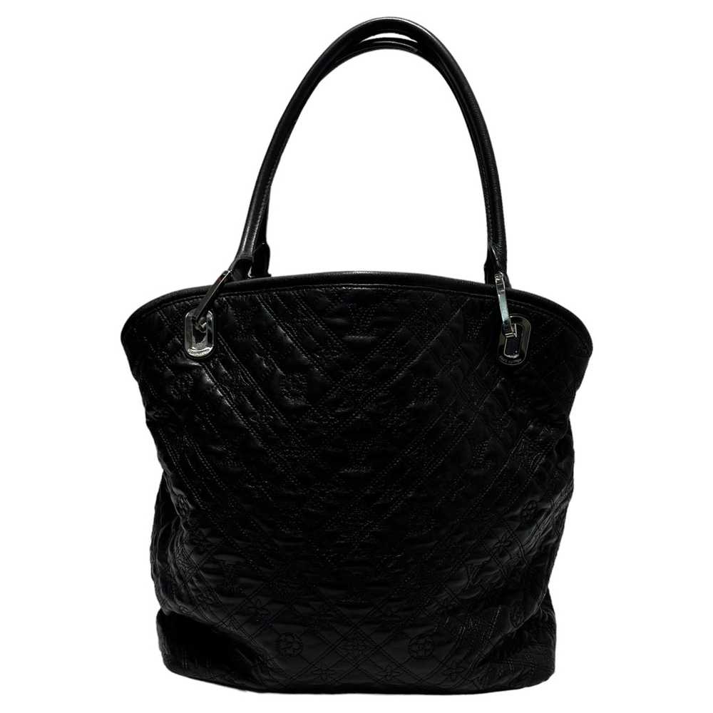 LOUIS VUITTON/Hand Bag/L/Monogram/Leather/BLK/ant… - image 2