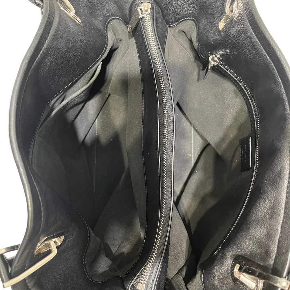 LOUIS VUITTON/Hand Bag/L/Monogram/Leather/BLK/ant… - image 6