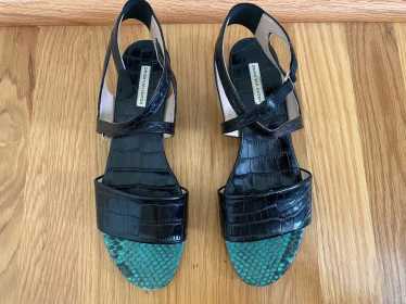 Dries Van Noten Croc sandals (37.5) | Used,… - image 1