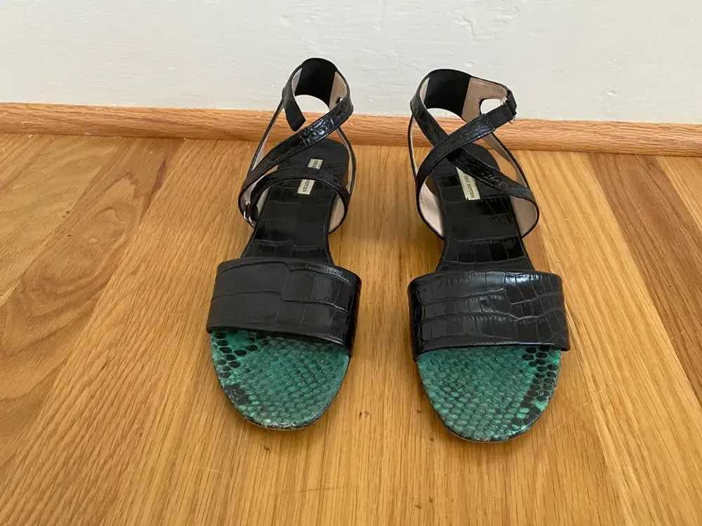 Dries Van Noten Croc sandals (37.5) | Used,… - image 2