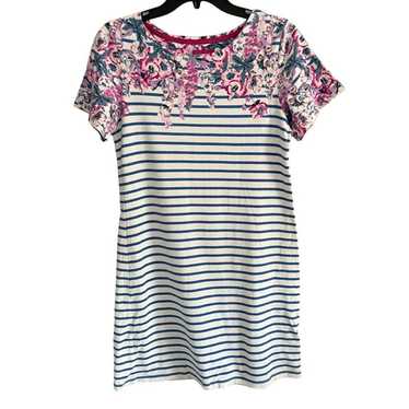 Joules Riviera Printed Dress With Short Sleeves -… - image 1