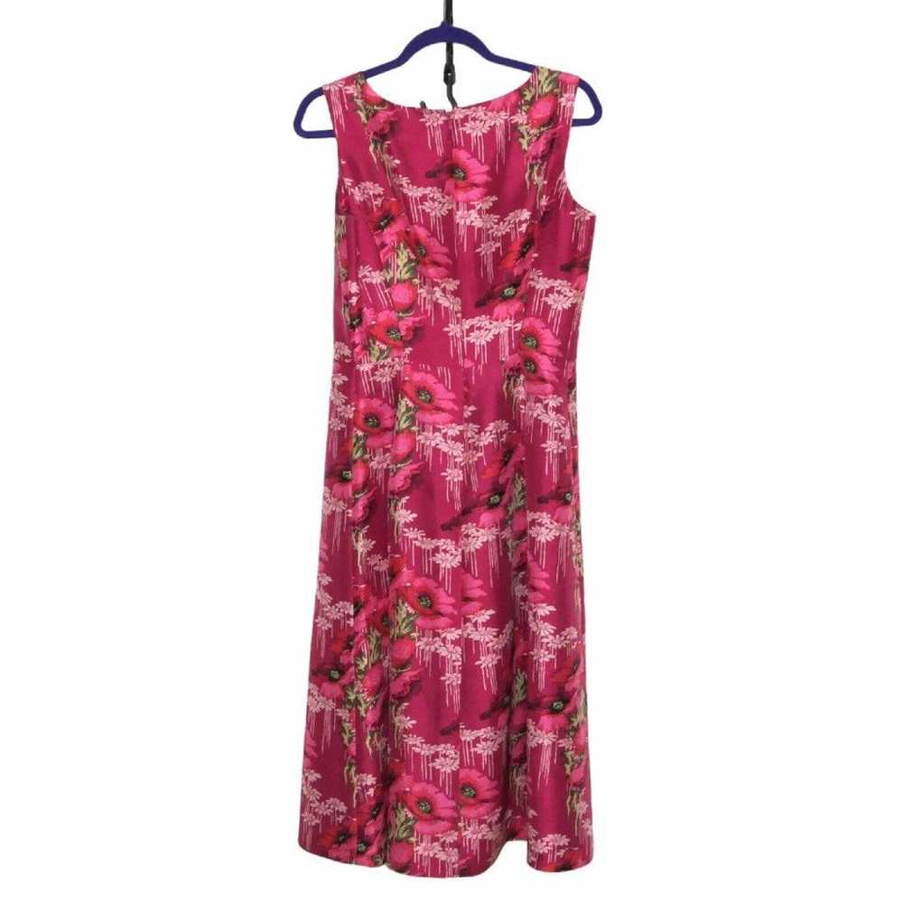 Kate Hill Women's A Line Dress Sz 12 Sleeveless P… - image 3