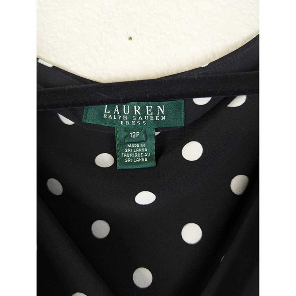 LAUREN Ralph Lauren Polka-Dot Swing Mini Dress Ca… - image 5