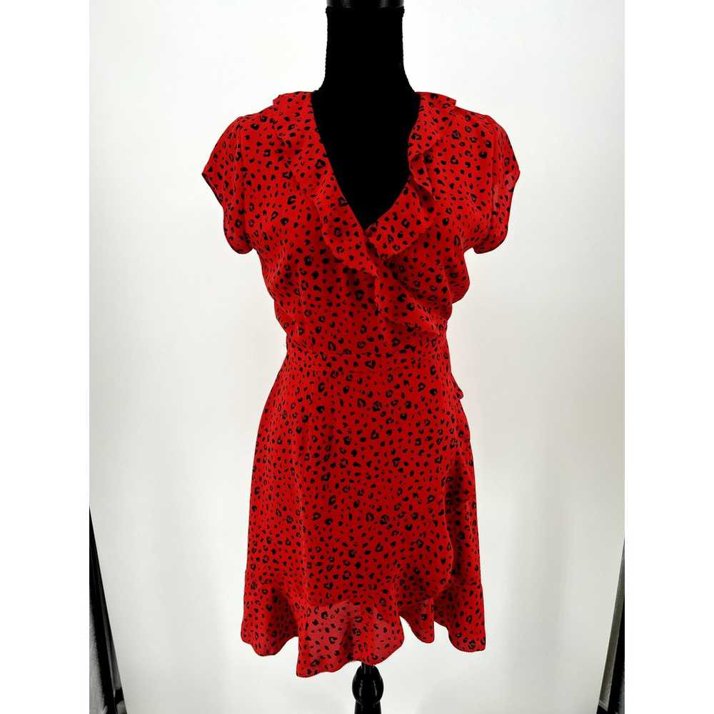 Sunday Best Aritzia savoy red leopard dress 0 - image 2