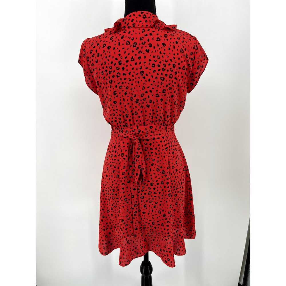 Sunday Best Aritzia savoy red leopard dress 0 - image 6
