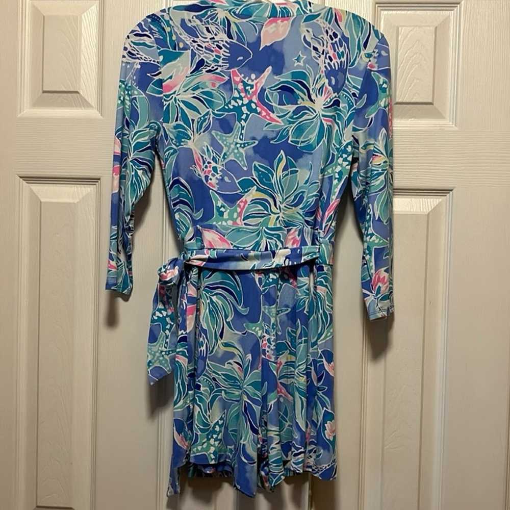 Lily Pulitzer Karlie Wrap Romper - Size Small - image 3