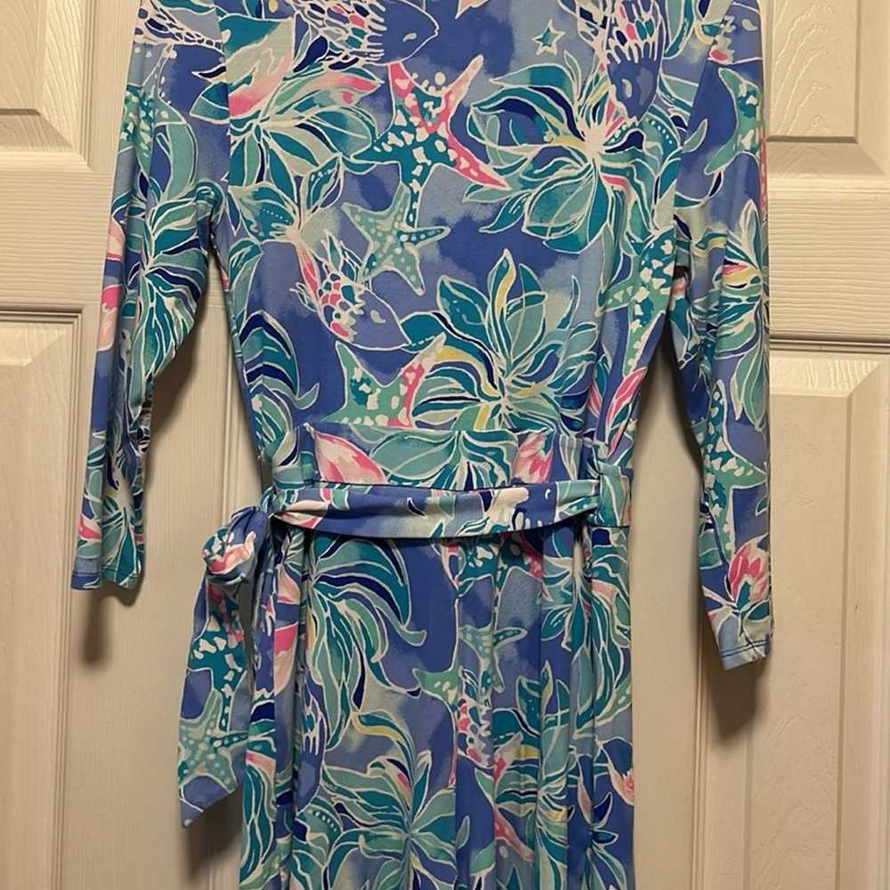 Lily Pulitzer Karlie Wrap Romper - Size Small - image 5