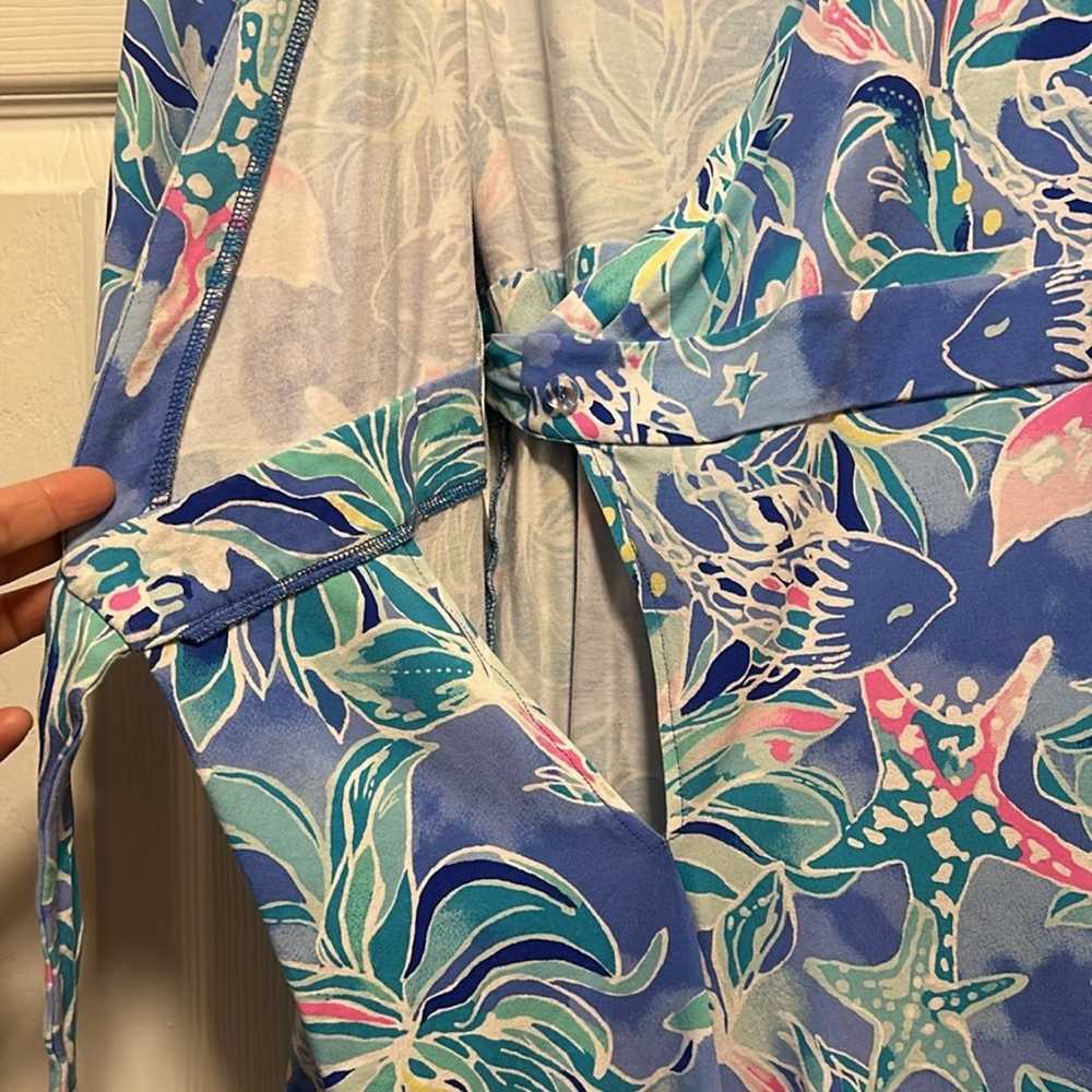 Lily Pulitzer Karlie Wrap Romper - Size Small - image 7